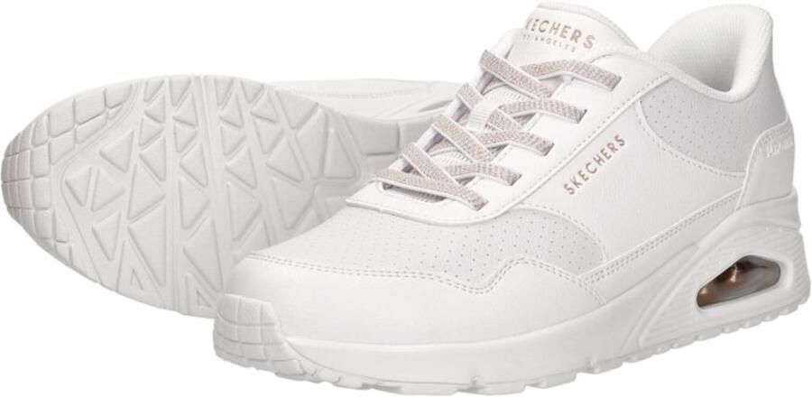 Skechers Instapper Hands-Free Slip-Ins Uno Banksia Luxe 177118 WHT White - Foto 9