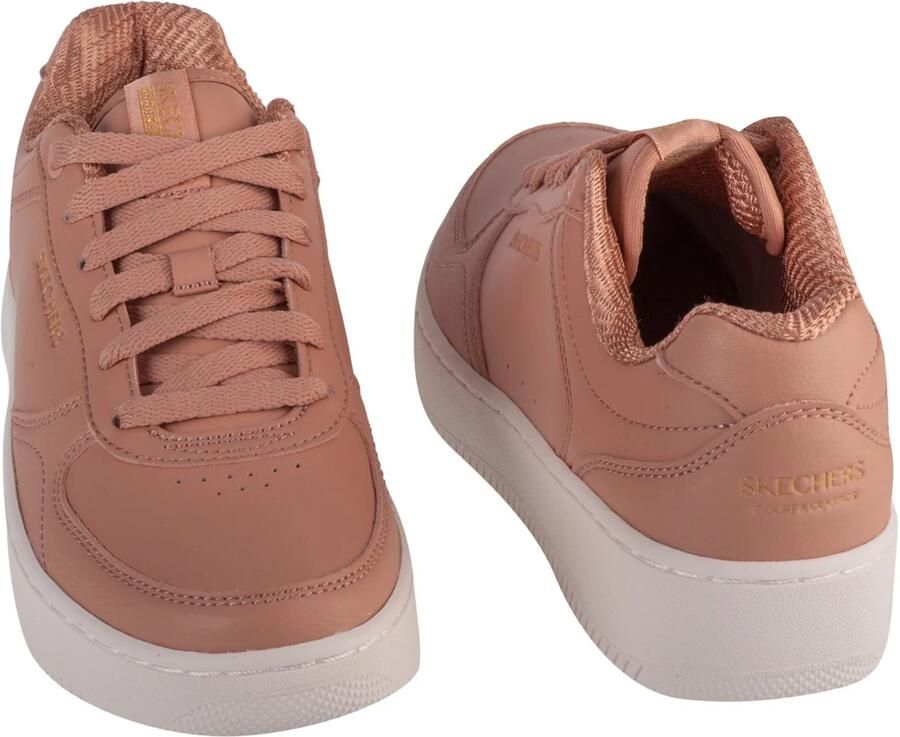 Skechers Sport Court 2.0 Core Essential 185160-TAN Vrouwen Beige Sneakers - Foto 4