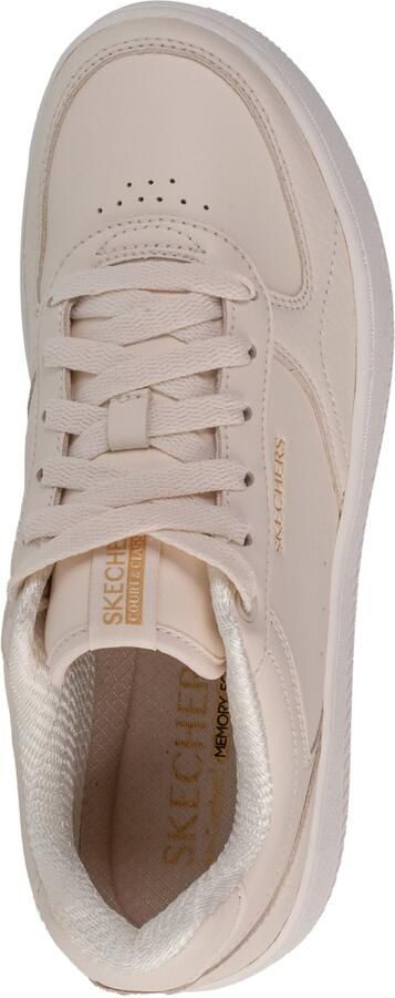 Skechers Sport Court 2.0 Core Essential 185160-OFWT Vrouwen Beige Sneakers - Foto 3