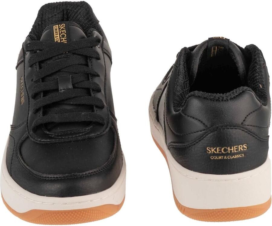 Skechers Sport Court 2.0 Core Essential Vrouwen Zwart Sneakers - Foto 2