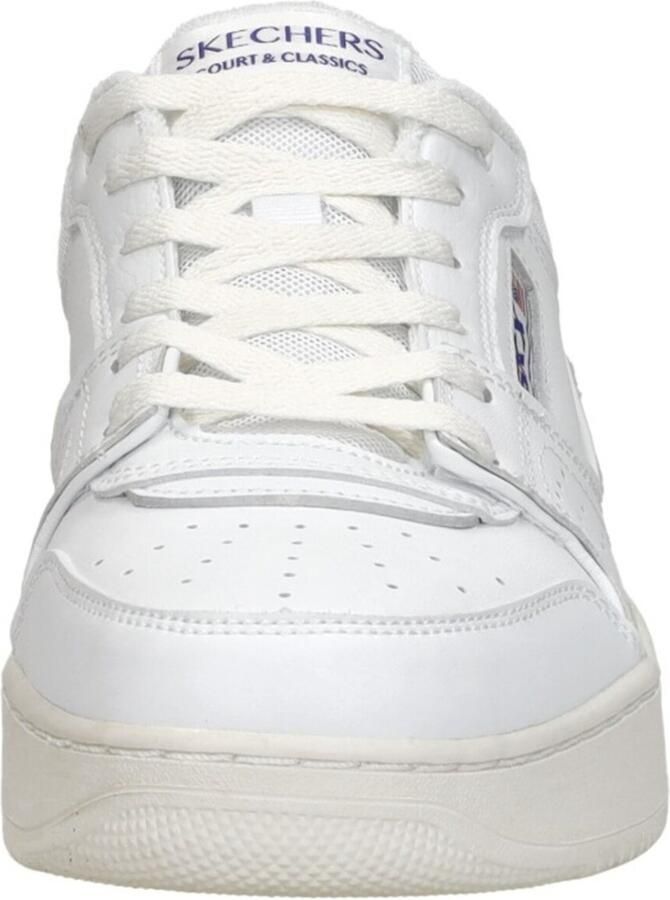 Skechers Sport Court 2.0 Crowne Mannen Wit Sneakers Sportschoenen - Foto 3