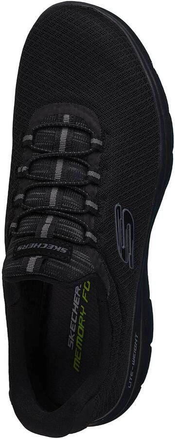 Skechers Sport Heren SUMMITS Sneakers Instappers Heren Zwart - Foto 3