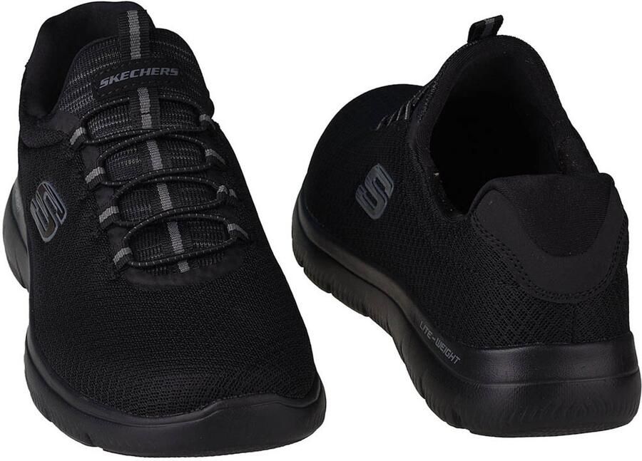 Skechers Sport Heren SUMMITS Sneakers Instappers Heren Zwart - Foto 2