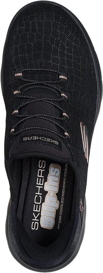 Skechers Slip-on sneakers SUMMITS-CLASSY NIGHT Slippers vrijetijdsschoen met comfortabele hielkussenfunctie - Foto 6