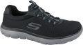 Skechers Slip-on sneakers Summits Slipper vrijetijdsschoen met comfortabele memory foam uitrusting - Zwart