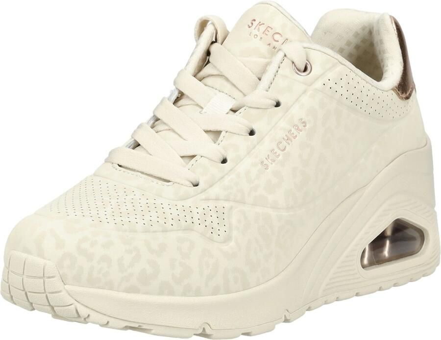 Skechers Uno Wedge Safari Daze Sneakers Laag Gebroken wit - Foto 13