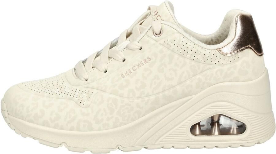 Skechers Uno Wedge Safari Daze Sneakers Laag Gebroken wit - Foto 17