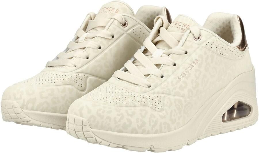 Skechers Uno Wedge Safari Daze Sneakers Laag Gebroken wit - Foto 16
