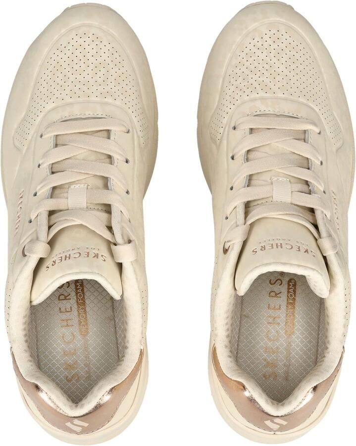Skechers Uno Wedge Safari Daze Sneakers Laag Gebroken wit - Foto 12