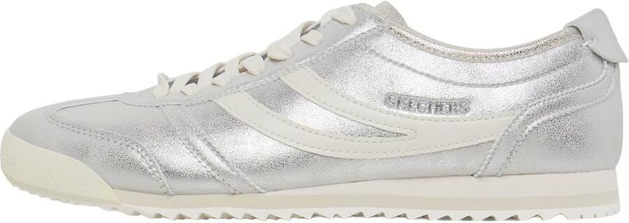 SKECHERS Sneakers laag 'Topnotch-Shimmer Chic' zilver offwhite