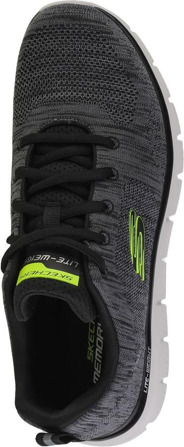 Skechers Sneakers TRACK Vrijetijdsschoen lage schoen veterschoen met gewatteerde binnenzool - Foto 3