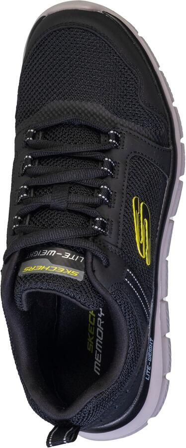 Skechers Track-Knockhill 232001-BKLM Mannen Zwart Sneakers - Foto 5