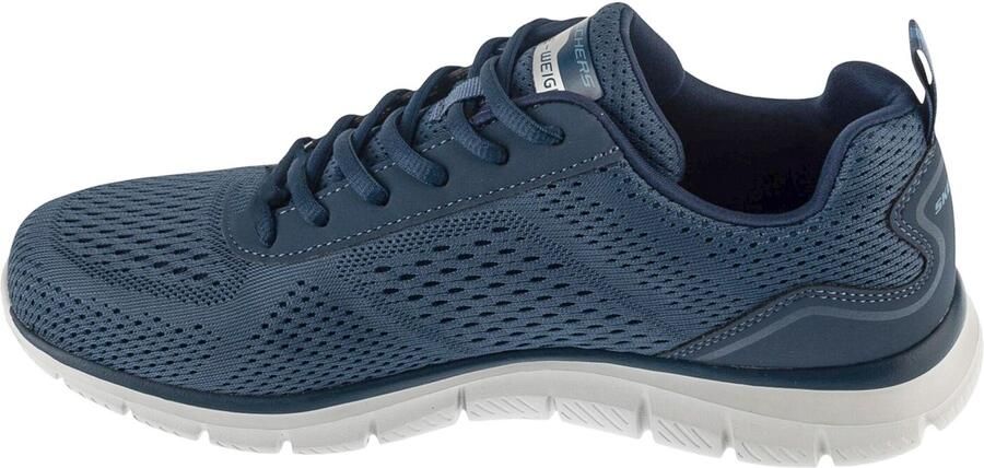 Skechers Buty Męskie TRACK LESHUR 232758-BLU Niebieskie sneakers heren blauw - Foto 4