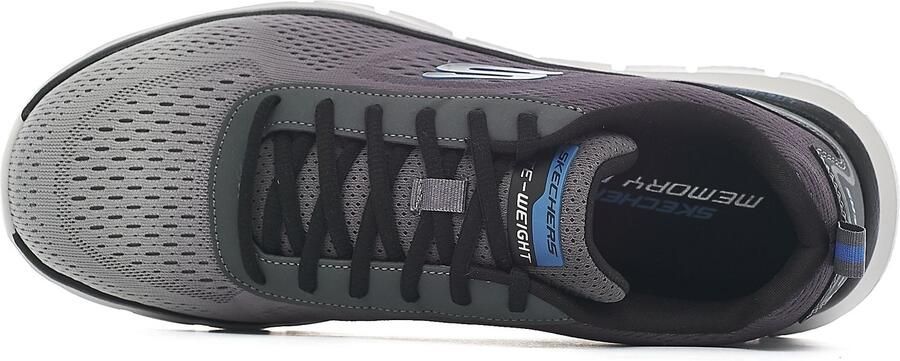 Skechers Sport Heren TRACK RIPKENT Sneakers Heren grijs 232399 CCGY - Foto 4