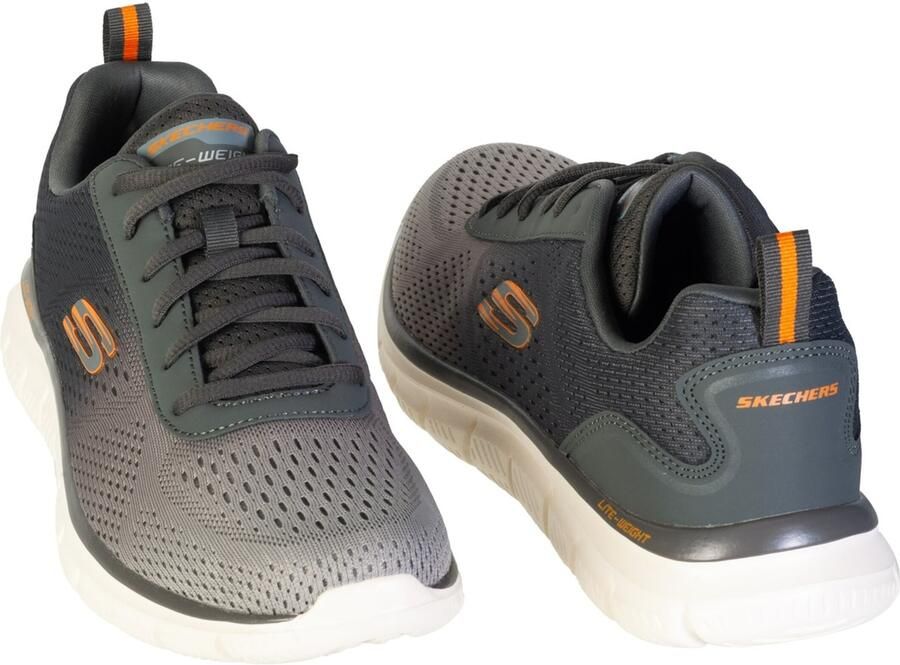 Skechers Sneakers TRACK-RIPKENT Vrijetijdsschoen lage schoen veterschoen in vegan uitvoering - Foto 4