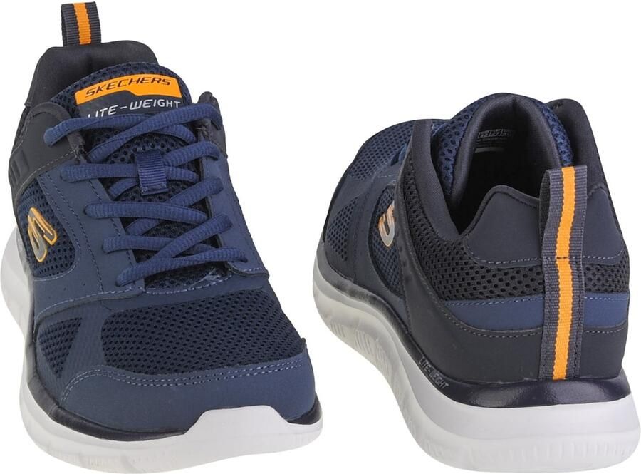 Skechers Track Syntac 232398 NVY Mannen Marineblauw Sneakers Sportschoenen - Foto 5