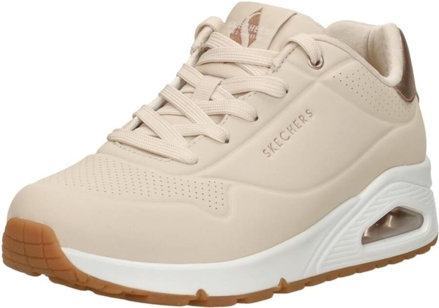 Skechers Sneakers UNO GOLDEN AIR Vrijetijdsschoen lage schoen veterschoen met metallic inzet - Foto 10
