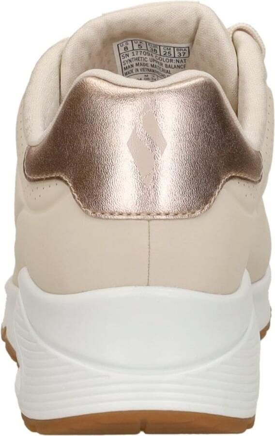 Skechers Sneakers UNO GOLDEN AIR Vrijetijdsschoen lage schoen veterschoen met metallic inzet - Foto 11
