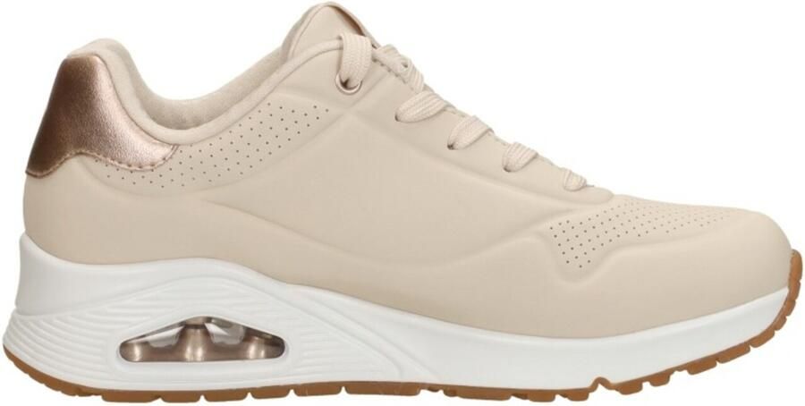 Skechers Sneakers UNO GOLDEN AIR Vrijetijdsschoen lage schoen veterschoen met metallic inzet - Foto 12