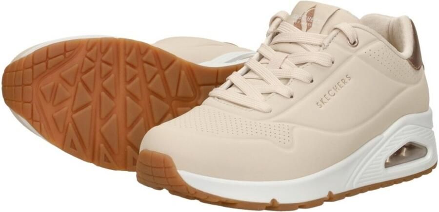 Skechers Sneakers UNO GOLDEN AIR Vrijetijdsschoen lage schoen veterschoen met metallic inzet - Foto 13