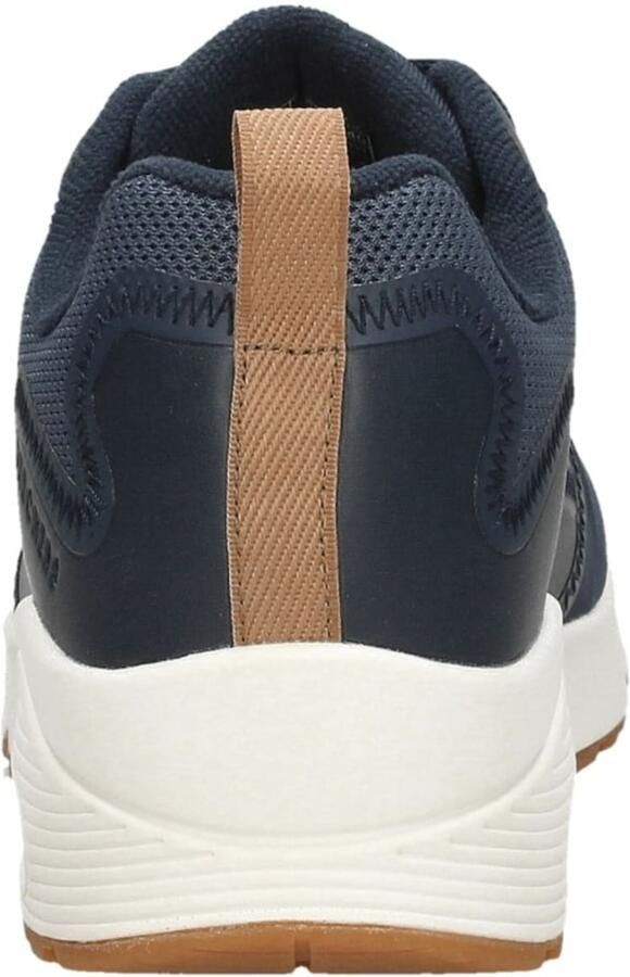 Skechers Uno Layover Sneakers blauw Textiel Heren - Foto 6