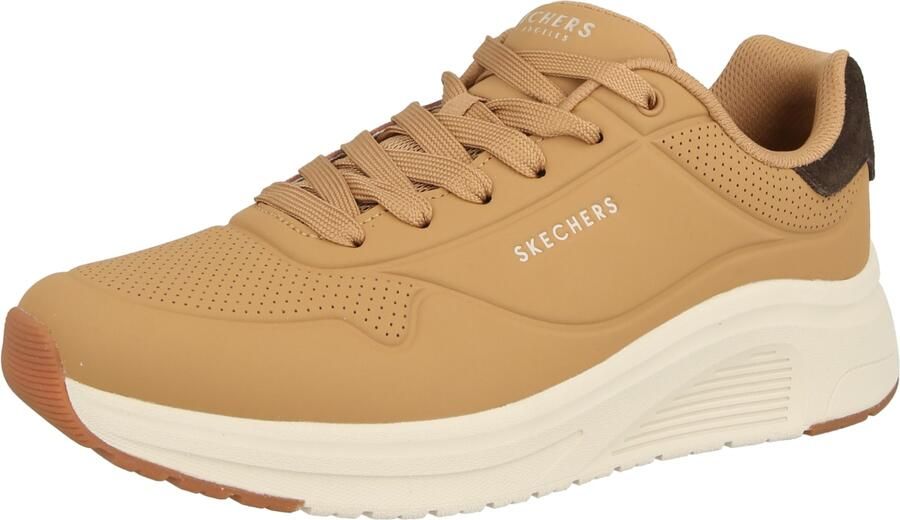Skechers Heren UNO Lite 2 Sneakers Sportschoenen 183530 TAN - Foto 4