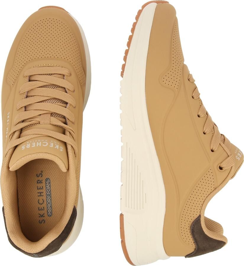 Skechers Heren UNO Lite 2 Sneakers Sportschoenen 183530 TAN - Foto 2