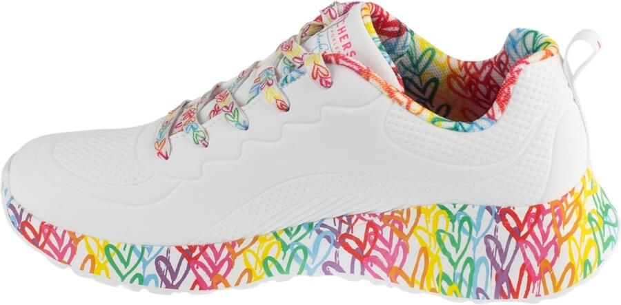 Skechers Uni Lite dames sneakers wit Extra comfort Memory Foam - Foto 7