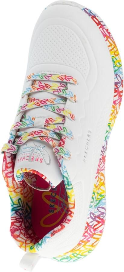 Skechers Uni Lite dames sneakers wit Extra comfort Memory Foam - Foto 3
