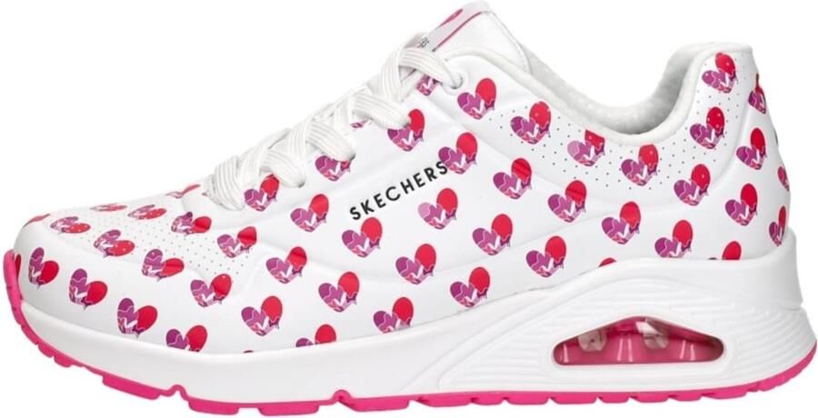SKECHERS Sneakers laag 'Uno Live Colorfully' wit - Foto 2