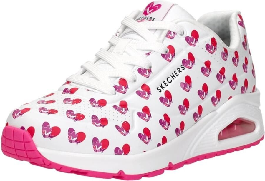 SKECHERS Sneakers laag 'Uno Live Colorfully' wit - Foto 3