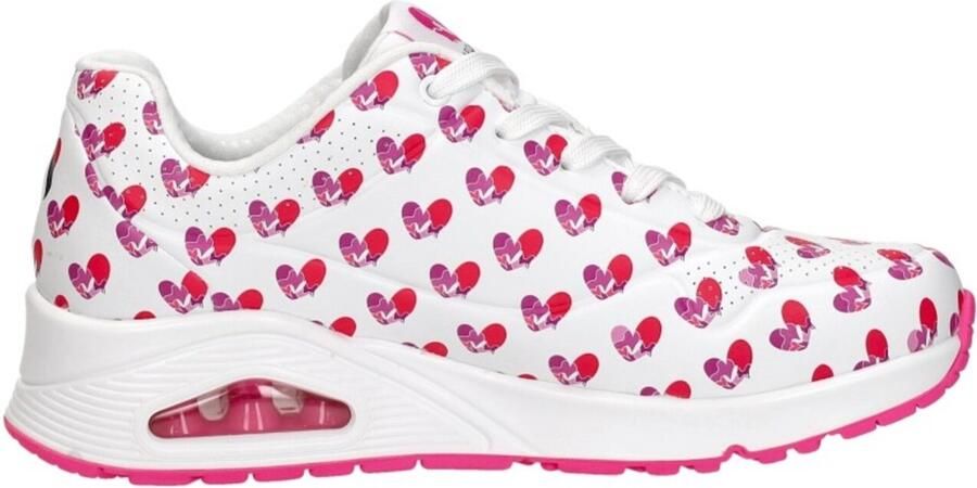 SKECHERS Sneakers laag 'Uno Live Colorfully' wit - Foto 7
