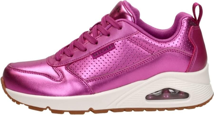 Skechers Sneakers Uno Metallixs sleesneaker plateausneaker veterschoen lage schoen in metallic-look - Foto 2