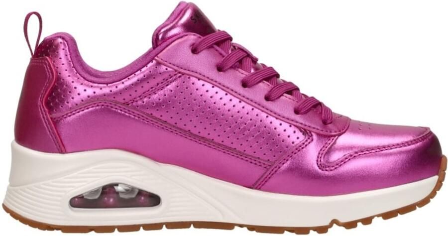 Skechers Sneakers Uno Metallixs sleesneaker plateausneaker veterschoen lage schoen in metallic-look - Foto 6