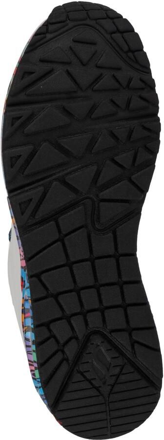 SKECHERS Sneakers laag 'Uno Ravaged Love' blauw lichtgeel lila wit - Foto 11