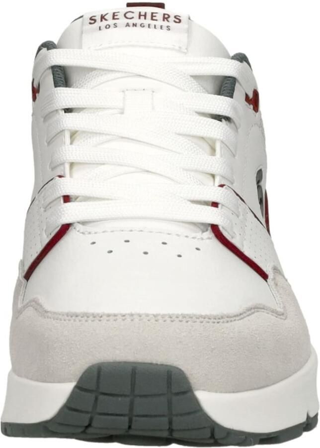 SKECHERS Sneakers laag 'Uno Retro One' greige groen donkerrood wit - Foto 3