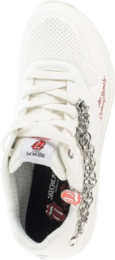 Skechers Uno-Rock N' Charm Vrouwen Wit Sneakers - Foto 4