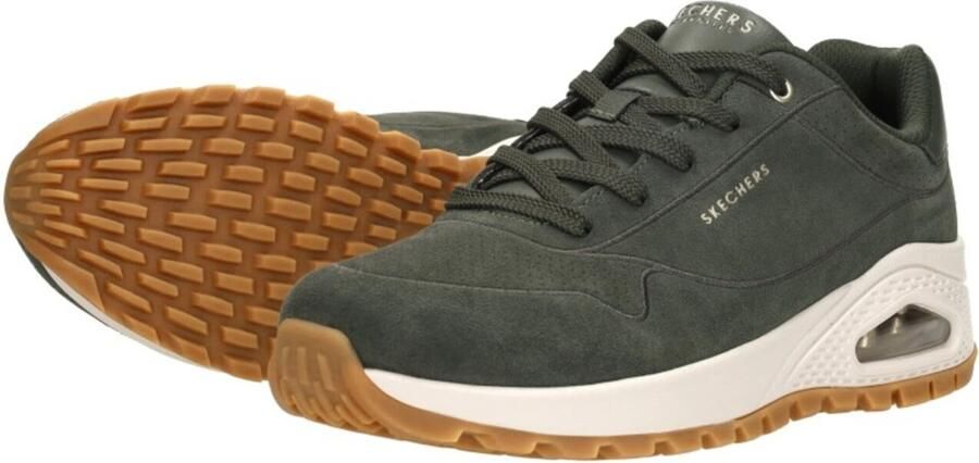 Skechers UNO RUGGED-CHILLPROOF Dames Veterschoenen Olive - Foto 14