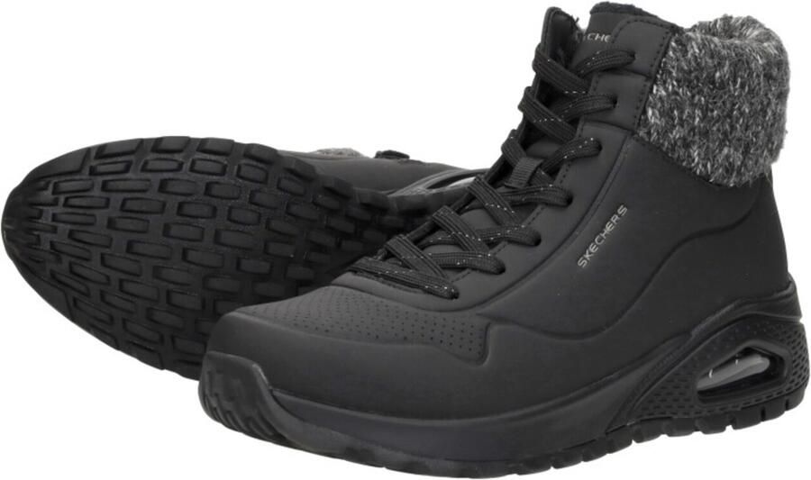 SKECHERS Boots 'Winterstiefel Damen 167988 BLK Kunststoff (Synthetik) in schwarz' zwart - Foto 15