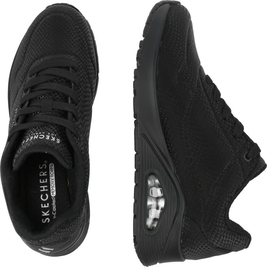 SKECHERS Sneakers laag 'UNO SHINY SCALE' zwart - Foto 4