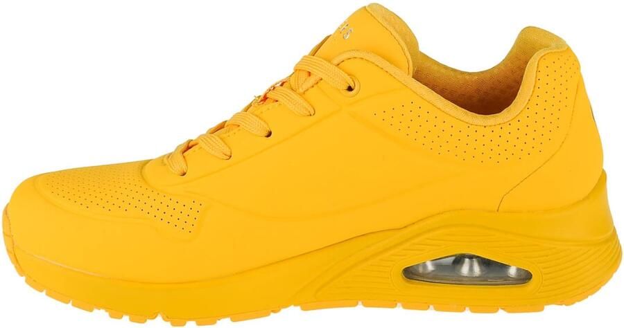 Skechers Uno Stand on Air 73690 YEL Vrouwen Geel Sneakers - Foto 4