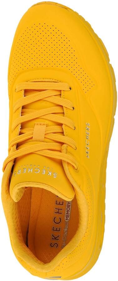 Skechers Uno Stand on Air 73690 YEL Vrouwen Geel Sneakers - Foto 6