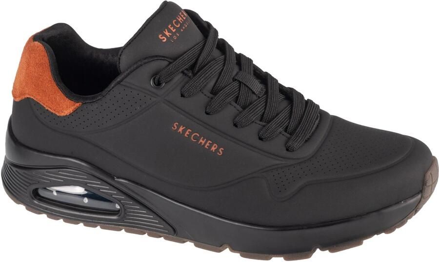 Skechers Sneakers UNO-SUITED ON AIR vrijetijdsschoen lage schoen veterschoen met modieuze sleehak - Foto 2