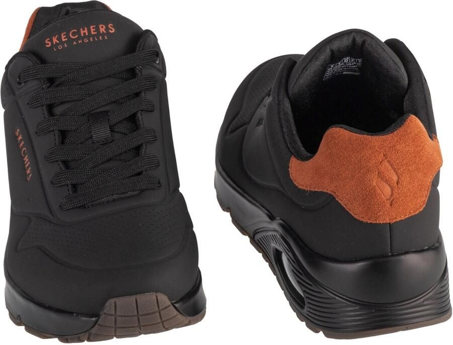Skechers Sneakers UNO-SUITED ON AIR vrijetijdsschoen lage schoen veterschoen met modieuze sleehak - Foto 6