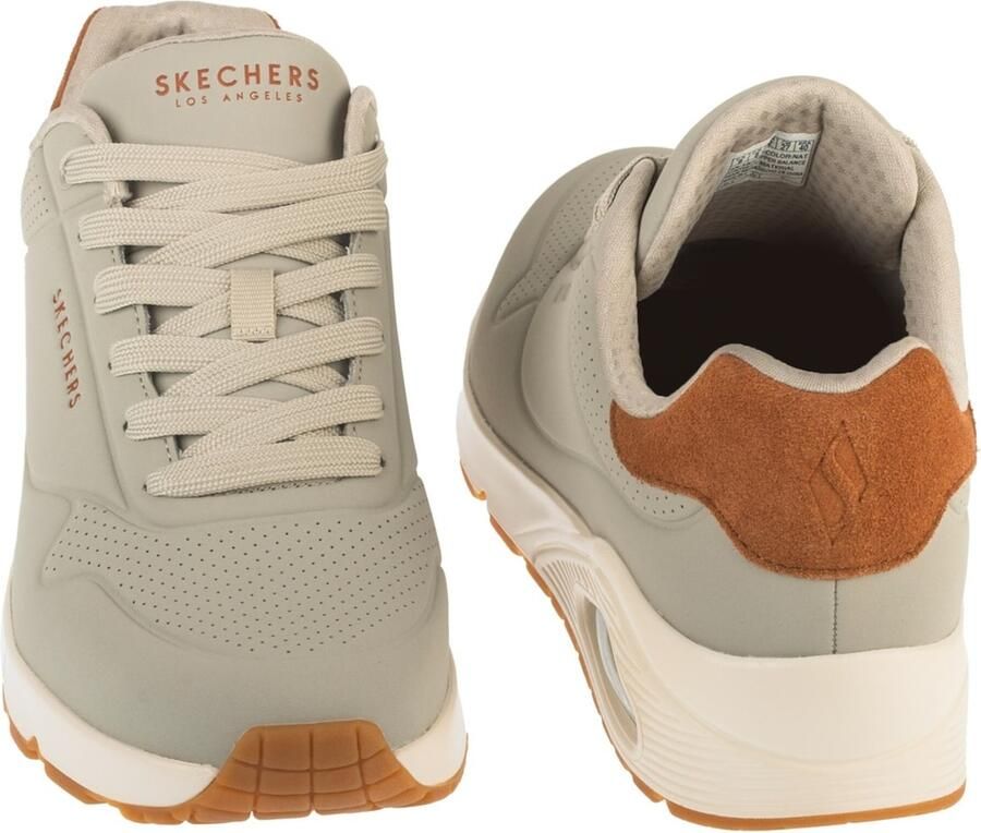 Skechers Stijlvolle Hardloopschoenen met Luchtgekoeld Comfort Gray Heren - Foto 12