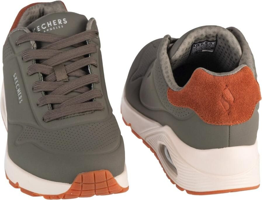 Skechers Sneakers UNO-SUITED ON AIR vrijetijdsschoen lage schoen veterschoen met modieuze sleehak - Foto 16