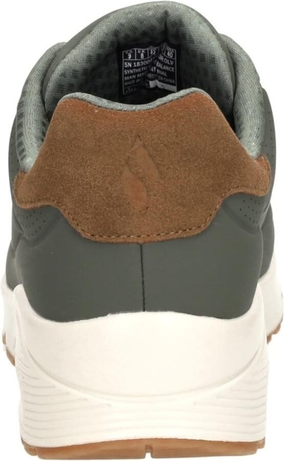 Skechers Sneakers UNO-SUITED ON AIR vrijetijdsschoen lage schoen veterschoen met modieuze sleehak - Foto 18