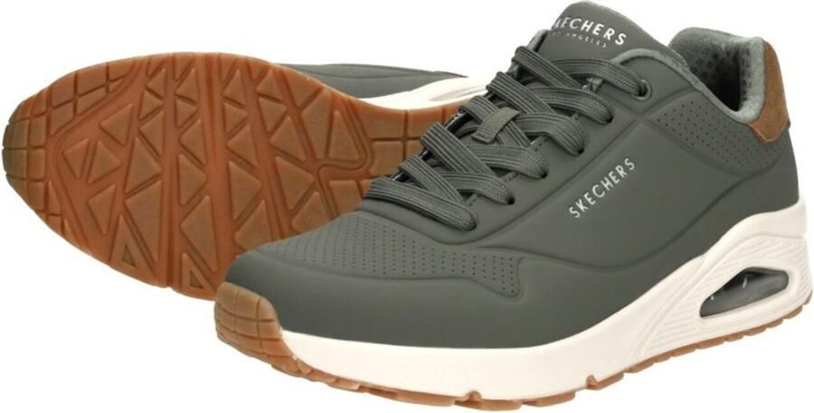 Skechers Sneakers UNO-SUITED ON AIR vrijetijdsschoen lage schoen veterschoen met modieuze sleehak - Foto 20