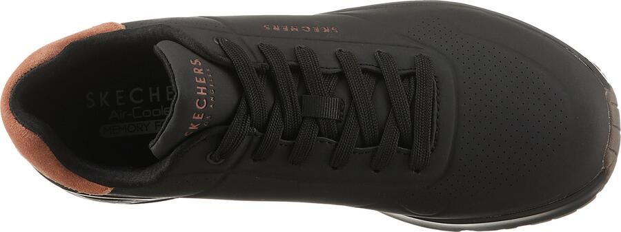 Skechers Sneakers UNO-SUITED ON AIR vrijetijdsschoen lage schoen veterschoen met modieuze sleehak - Foto 16