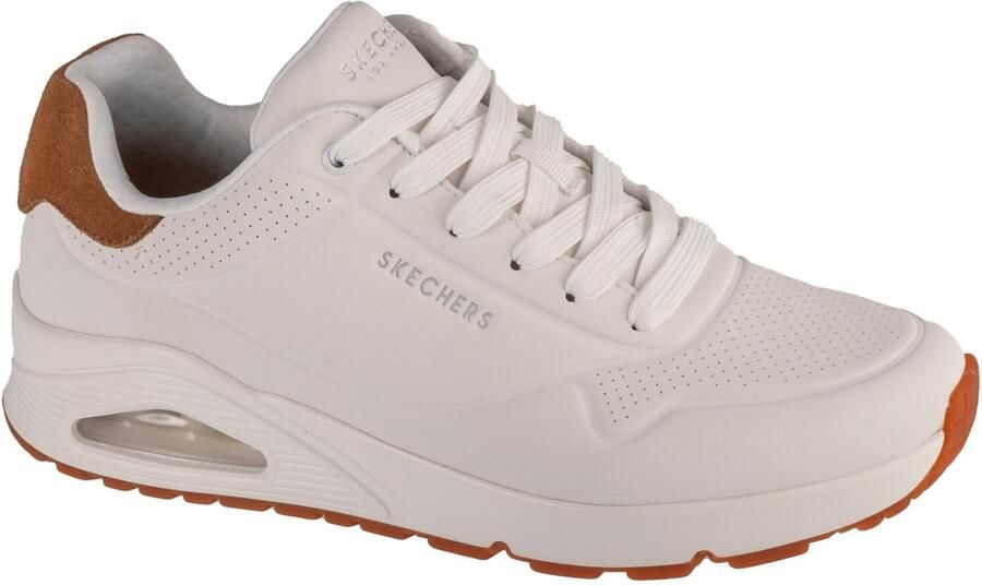 Skechers Sneakers UNO-SUITED ON AIR vrijetijdsschoen lage schoen veterschoen met modieuze sleehak